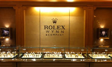 rolex store wynn las vegas.